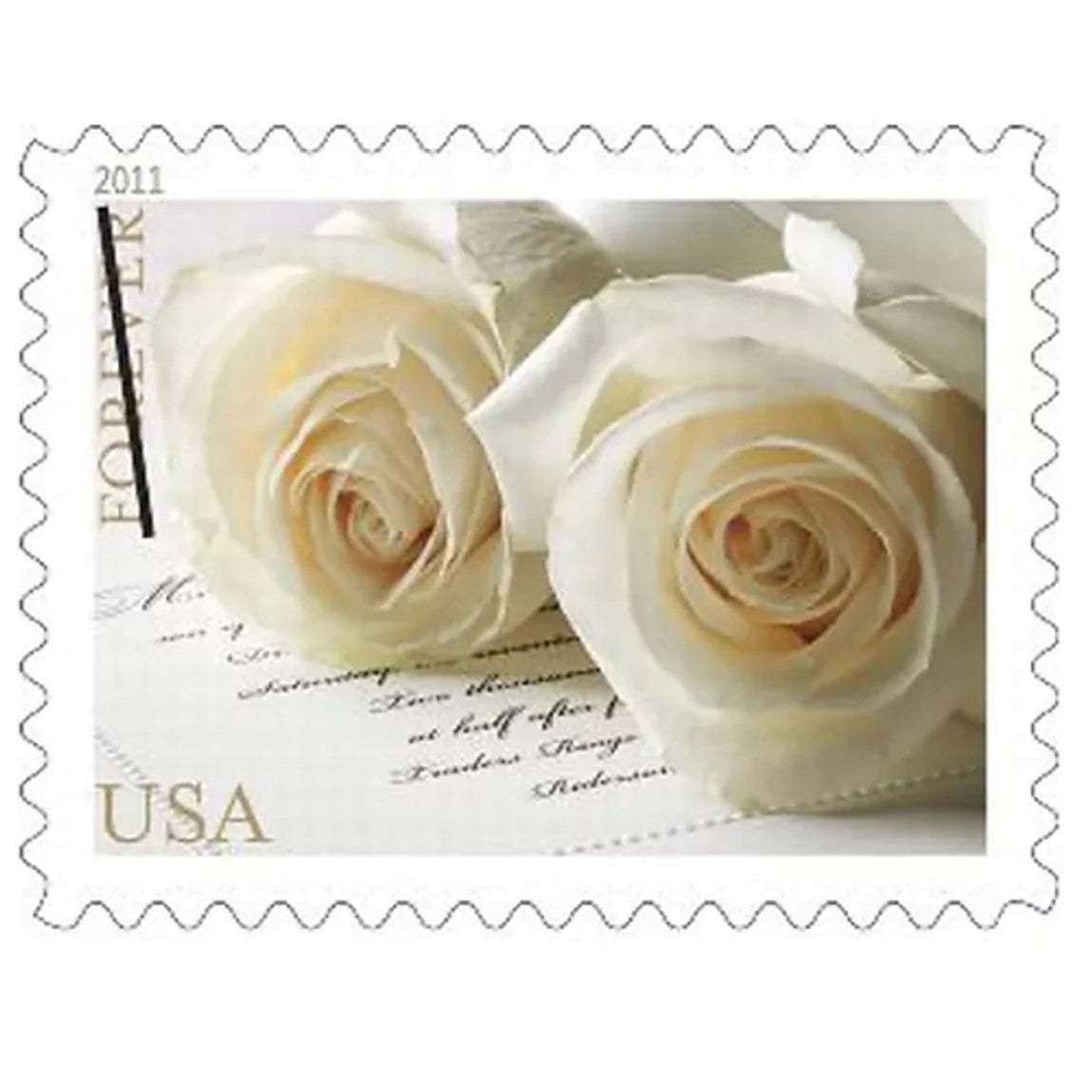 Wedding Roses Commemorative 2011 Stamps
