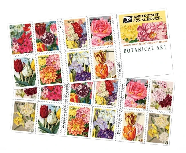 2015 Botanical Art Stamps