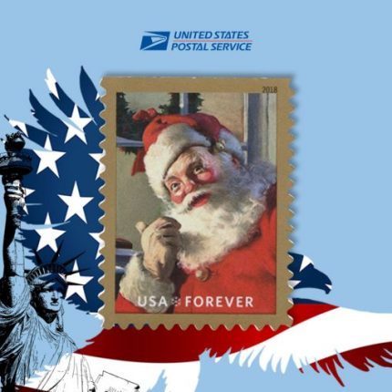 Sparkling Holiday 2018 Christmas Stamps