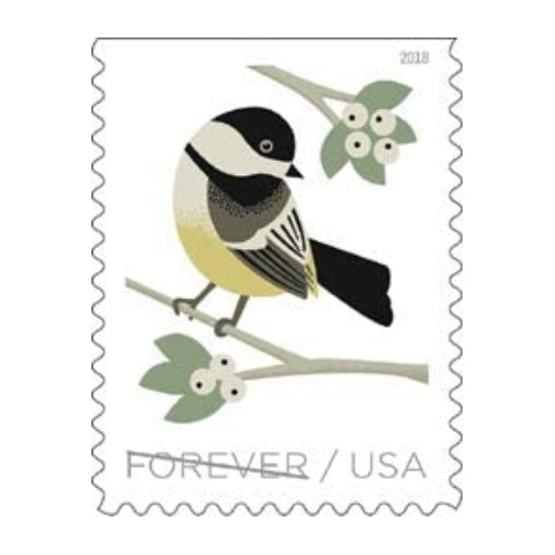 2018 Birds in Winter Stamps