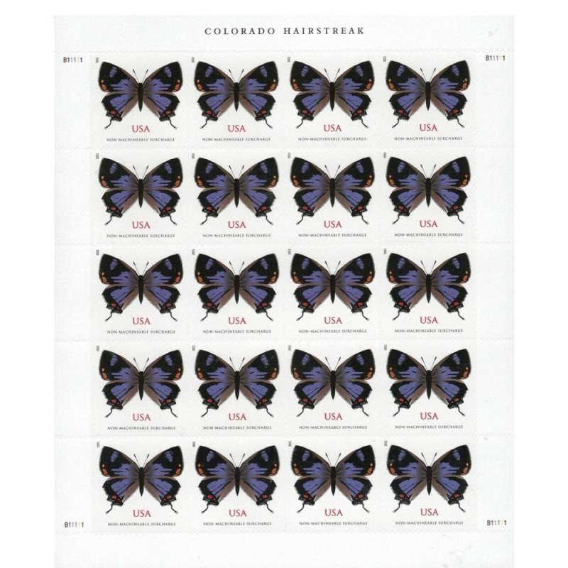 Colorado Hairstreak Butterfly 2021 Stamps
