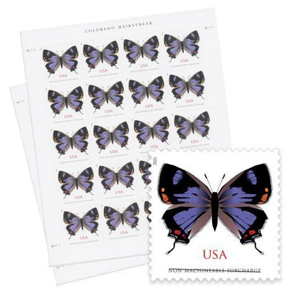 Colorado Hairstreak Butterfly 2021 Stamps