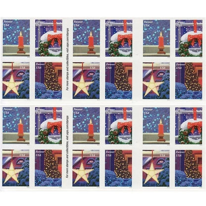 Holiday Windows 2016 Christmas Stamps