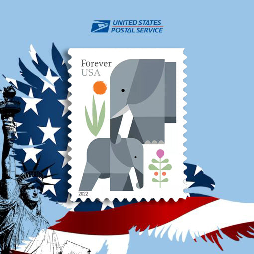 Elephants 2022 Stamps