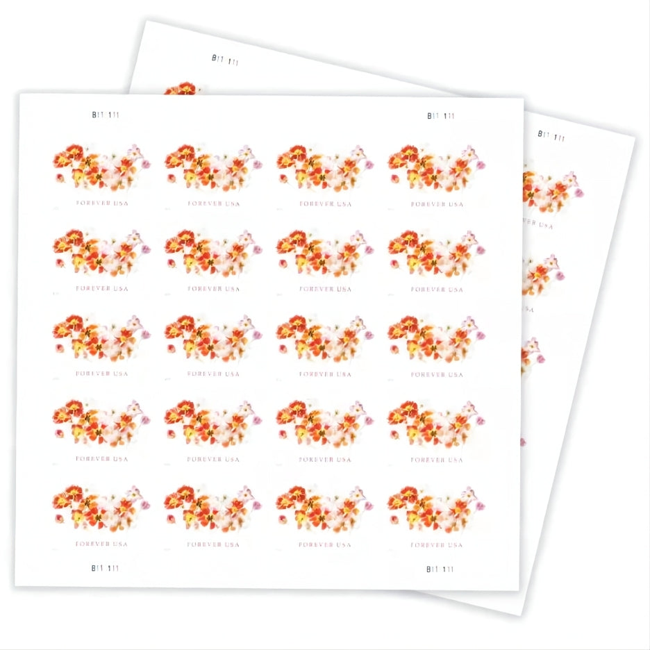 2022 US Forever First-Class Postage Tulips Stamps