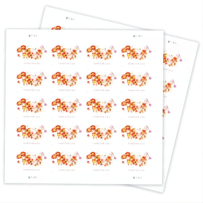 2022 US Forever First-Class Postage Tulips Stamps
