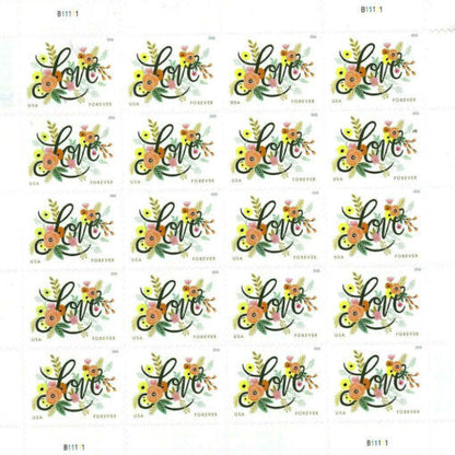 2018 US Wedding Love Flourishes Forever Postage Stamps
