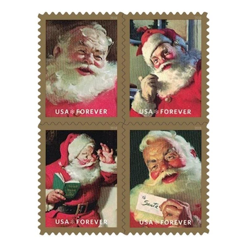 Sparkling Holiday 2018 Christmas Stamps