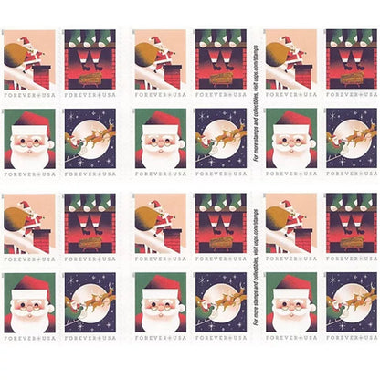 A Visit From St. Nick 2021 Christmas Stamps