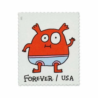2021 Message Monsters Stamps