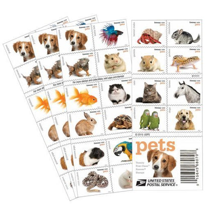 Pets Celebrate Animals 2016 Stamps