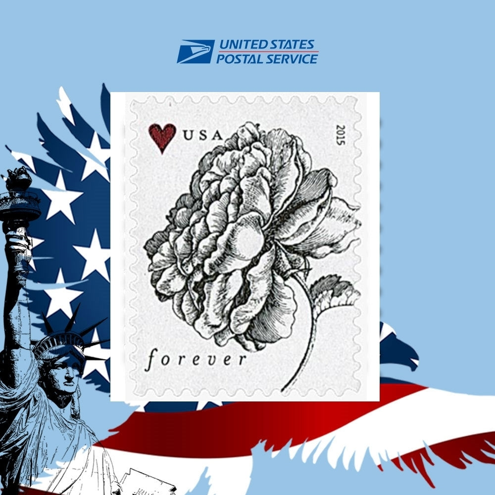 2015 Vintage Rose Stamps