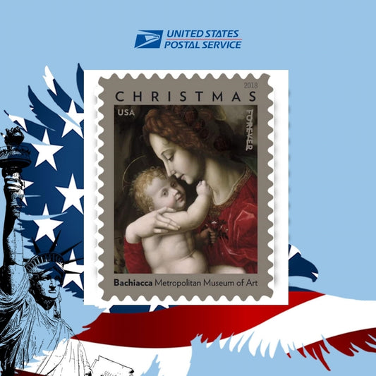 2018 Christmas Madonna and Child Stamps